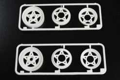 0555066 | Tamiya Hornet, Frog & Grasshopper White Front Rims (Parts Bag F)