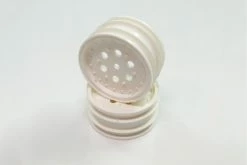 0555069 | Tamiya Hotshot 2.2" White Front Rims 2Pcs