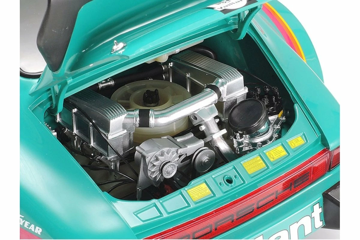 12056 | Tamiya 1/12 Porsche 934 Valiant Plastic Model Kit W/ Photo Etched Parts - Image 4