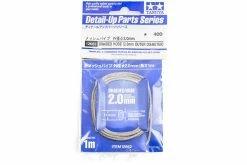 12662 | Tamiya Braided Hose 2.0mm (Outer Diameter)