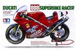 14063 | Tamiya 1/12 Ducati 888 Superbike Race Motorcycle Plastic Model Kit