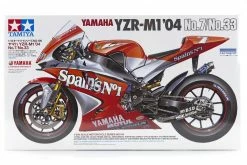 14100 | Tamiya 1/12 Yamaha YZR-M1 04 No.7/No.33 Motorcycle Plastic Model Kit