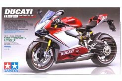 14132 | Tamiya 1/12 Ducati 1199 Panigale S Tricolore Motorcycle Plastic Model Kit