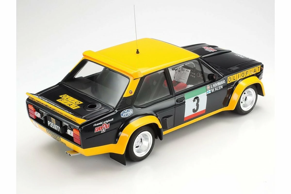 20069 | Tamiya 1/20 Fiat 131 Abarth Rally Olio Fiat Scaled Plastic Model Kit - Image 3