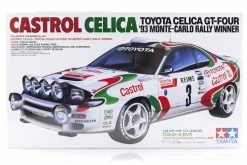 24125 | Tamiya 1/24 Toyota Castrol Celica '93 Monte-Carlo Rally Winner Scaled Plastic Model Kit