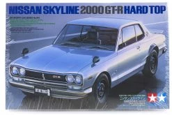 24194 | Tamiya 1/24 Nissan Skyline 2000 GT-R Hard Top Scaled Plastic Model Kit