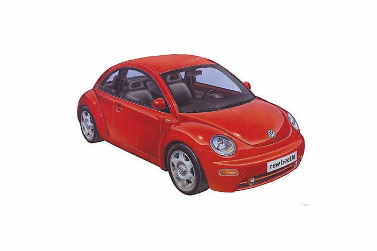 24200 | Tamiya 1/24 Volkswagen New Beetle Scaled Plastic Model Kit - Image 2
