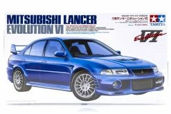 24213 | Tamiya 1/24 Mitsubishi Lancer Evolution VI Scaled Plastic Model Kit