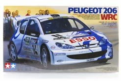 24221 | Tamiya 1/24 Peugeot 206 WRC Scaled Plastic Model Kit
