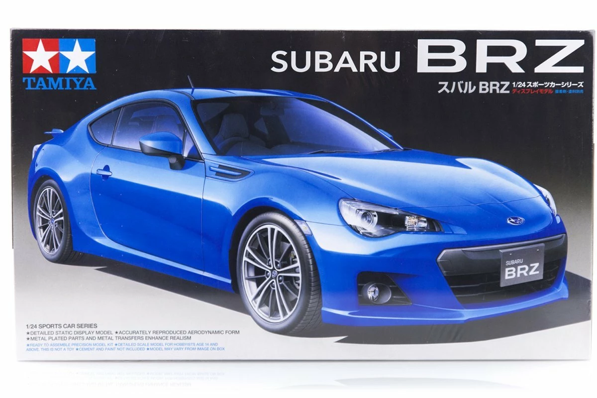24324 | Tamiya 1/24 Subaru BRZ Scaled Plastic Model Kit