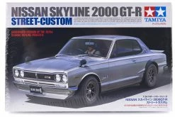 24335 | Tamiya 1/24 Nissan Skyline 2000 GT-R Street-Custom Scaled Plastic Model Kit