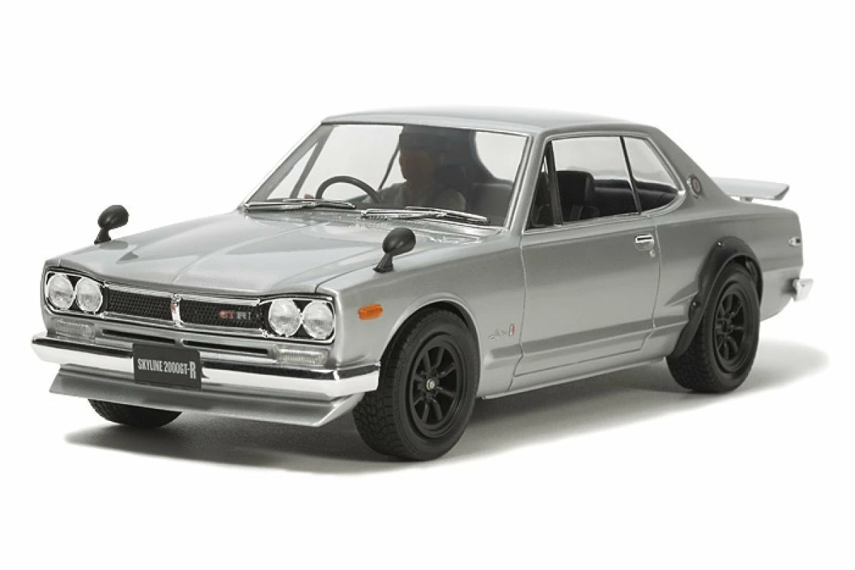 24335 | Tamiya 1/24 Nissan Skyline 2000 GT-R Street-Custom Scaled Plastic Model Kit - Image 2