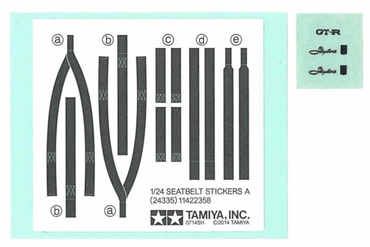 24335 | Tamiya 1/24 Nissan Skyline 2000 GT-R Street-Custom Scaled Plastic Model Kit - Image 5