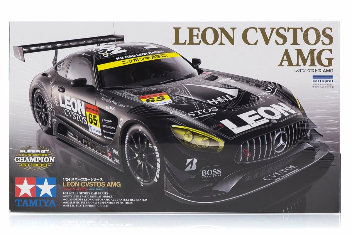 24350 | Tamiya 1/24 Mercedes-Benz AMG Leon CVSTOS Plastic Model Kit