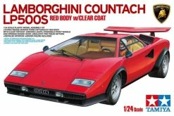 25419 | Tamiya 1/24 Lamborghini Countach LP500S Scaled Plastic Model Kit