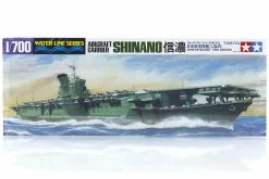 31215 | Tamiya 1/700 Japanese Shinano Aircraft Carrier (Waterline Series) Plastic Model Kit