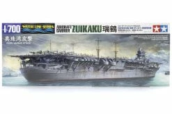 31223 | Tamiya 1/700 Japanese Zukaku (Pearl Harbor Attack) Aircraft Carrier (Waterline Series) Plastic Model Kit