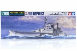 31617 | Tamiya 1/700 British Repulse Battlecruiser (Waterline Series) Plastic Model Kit