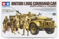 32407 | Tamiya 1/35 British LRDG Armoured Command Truck Scaled Plastic Model Kit