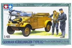 32501 | Tamiya 1/48 German Kubelwagen Type82 (Pkw.K1) Scaled Plastic Model Kit