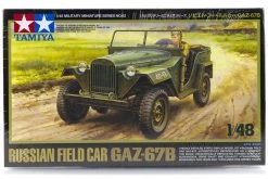 32542 | Tamiya 1/48 Russian Gaz-67B Field Car Scaled Plastic Model Kit