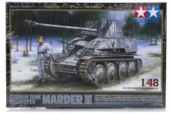 32560 | Tamiya 1/48 German Marder III Ausf.M Tank Destroyer Plastic Model Kit