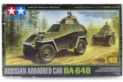 32576 | Tamiya 1/48 Russian BA-64B Armored Car Scaled Plastic Model Kit