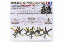 35027 | Tamiya 1/35 Barricade Set Scaled Plastic Model Kit