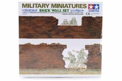 35028 | Tamiya 1/35 Brick Wall Set Scaled Plastic Model Kit