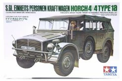 35052 | Tamiya 1/35 German S.GL.Einheits Personen Kraft Wagen Horch 4x4 Type 1a Scaled Plastic Model Kit