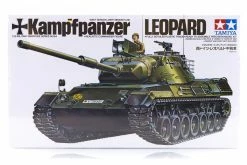 35064 | Tamiya 1/35 German Kampfpanzer Leopard Tank Scaled Plastic Model Kit