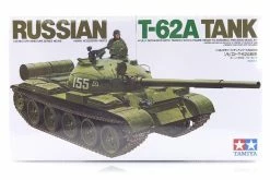 35108 | Tamiya 1/35 Russian T-62A Tank Scaled Plastic Model Kit