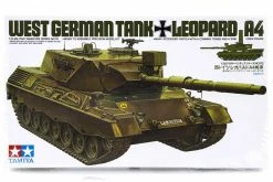 35112 | Tamiya 1/35 West German A4 Leopard Tank Scaled Plastic Model Kit