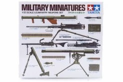 35121 | Tamiya 1/35 U.S. Infantry Weapons Set Scaled Plastic Model Kit