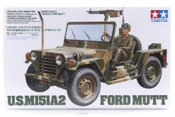 35123 | Tamiya 1/35 U.S. M151A2 Ford Mutt Scaled Plastic Model Kit