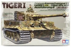 35146 | Tamiya 1/35 German Panzerkampfwagen VI Tiger I (Sd.Kfz.181) Tank Scaled Plastic Model Kit
