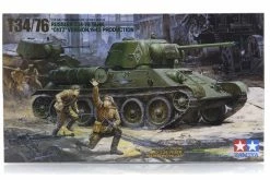 35149 | Tamiya 1/35 Russian 1943 T34/76 Tank ChTZ Version Scaled Plastic Model Kit