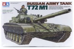 35160 | Tamiya 1/35 Russian T72 M1 Tank Scaled Plastic Model Kit