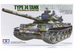 35168 | Tamiya 1/35 Japanese Type 74 Winter Version Tank Scaled Plastic Model Kit