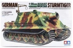 35177 | Tamiya 1/35 German Sturmtiger 38cm Assault Mortar Scaled Plastic Model Kit