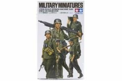 35184 | Tamiya 1/35 German Machine Gun Crew On Maneuver Scaled Plastic Model Kit