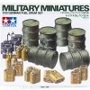 35186 | Tamiya 1/35 German Fuel Drum Set Scaled Plastic Model Kit