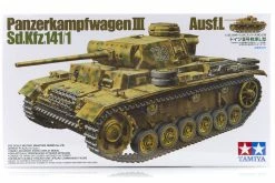 35215 | Tamiya 1/35 German Panzerkampfwagen III Ausf.L Tank (Sd.Kfz.141/1) Scaled Plastic Model Kit