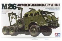35244 | Tamiya 1/35 U.S. M26 Armored Tank Recovery Truck Scaled Plastic Model Kit