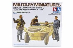 35253 | Tamiya 1/35 German Panzer Division Frontline Reconnaissance Team Scaled Plastic Model Kit