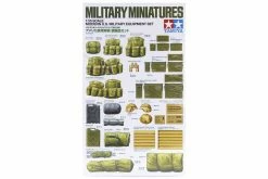 35266 | Tamiya 1/35 U.S. Modern Military Equipment Set Scaled Plastic Model Kit