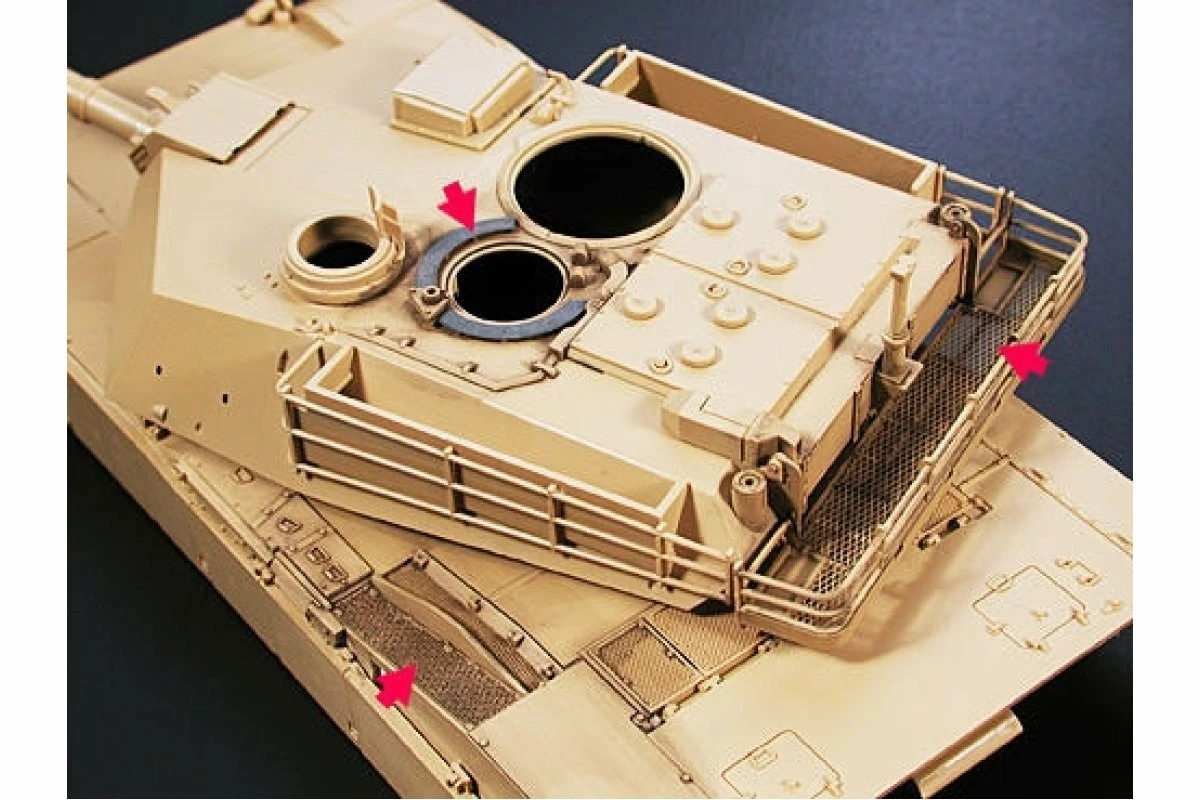 35273 | Tamiya 1/35 U.S. M1A1/A2 Abrams Photo Etched Parts Set - Image 2