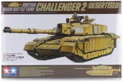 35274 | Tamiya 1/35 British MBT Challenger 2 (Desertised) Tank Scaled Plastic Model Kit