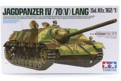 35340 | Tamiya 1/35 German Jagdpanzer IV/70(V)Lang (Sd.Kfz.162/1) Tank Scaled Plastic Model Kit