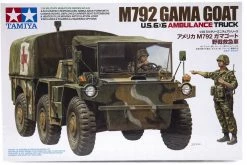 35342 | Tamiya 1/35 U.S. M792 Gama Goat 6x6 Ambulance Truck Scaled Plastic Model Kit